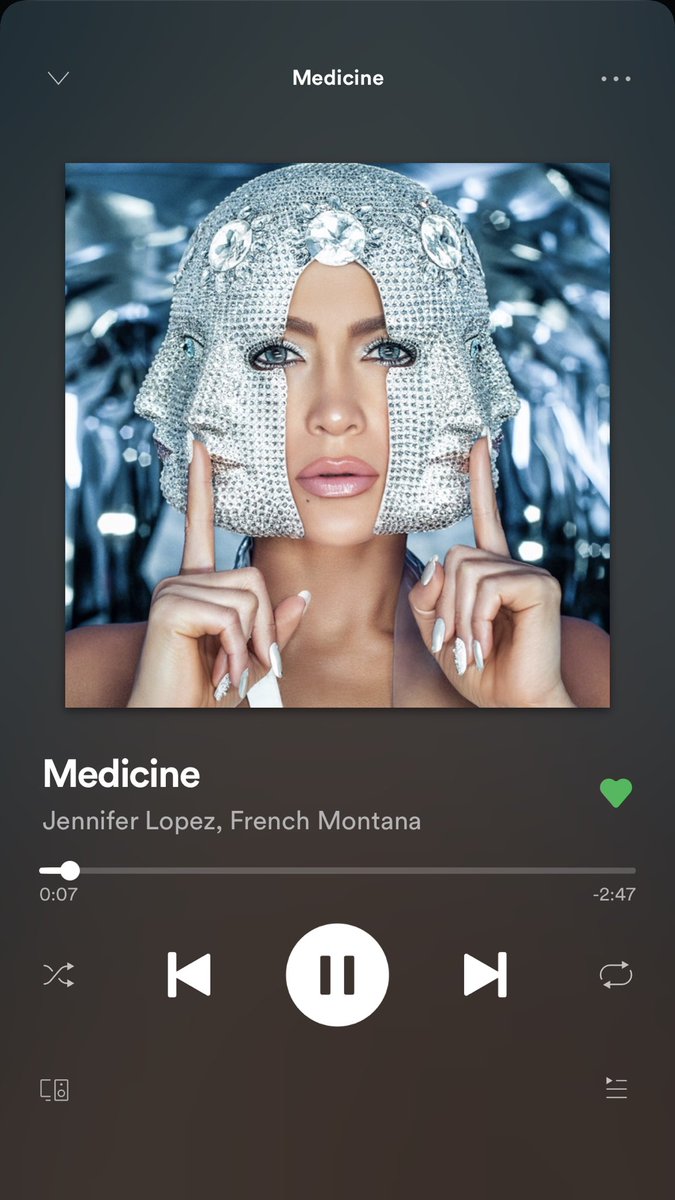RT @TuncayHx: @JLo @FrencHMonTanA this is LIT!! ???????? cant stop listening! u did it! ???? big kiss   #Medicine https://t.co/FuWppWF19i
