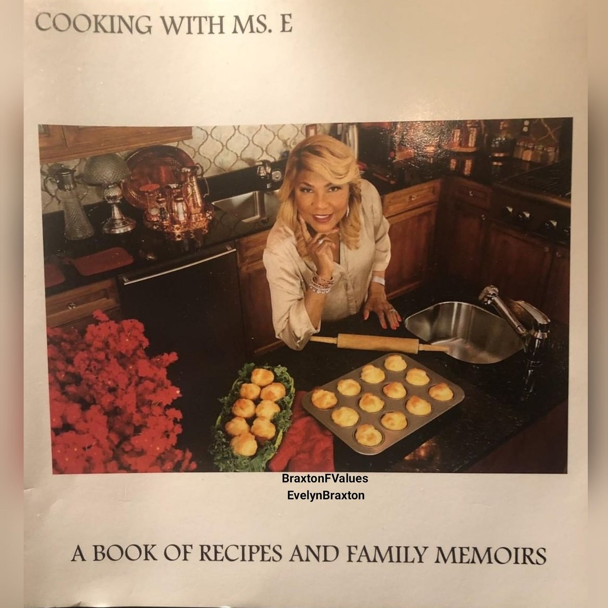 RT @BraxtonFValues: #CookingwithMsE 
A Book of Recipes & Family Memoirs
Coming soon! @evelynbraxton #BFV https://t.co/jWROk8YzFZ