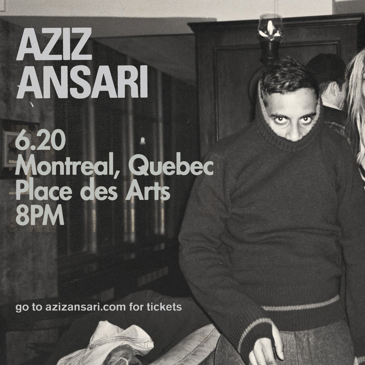 MONTREAL: I’m playing Place Des Arts on June 20th. Get tix at  
