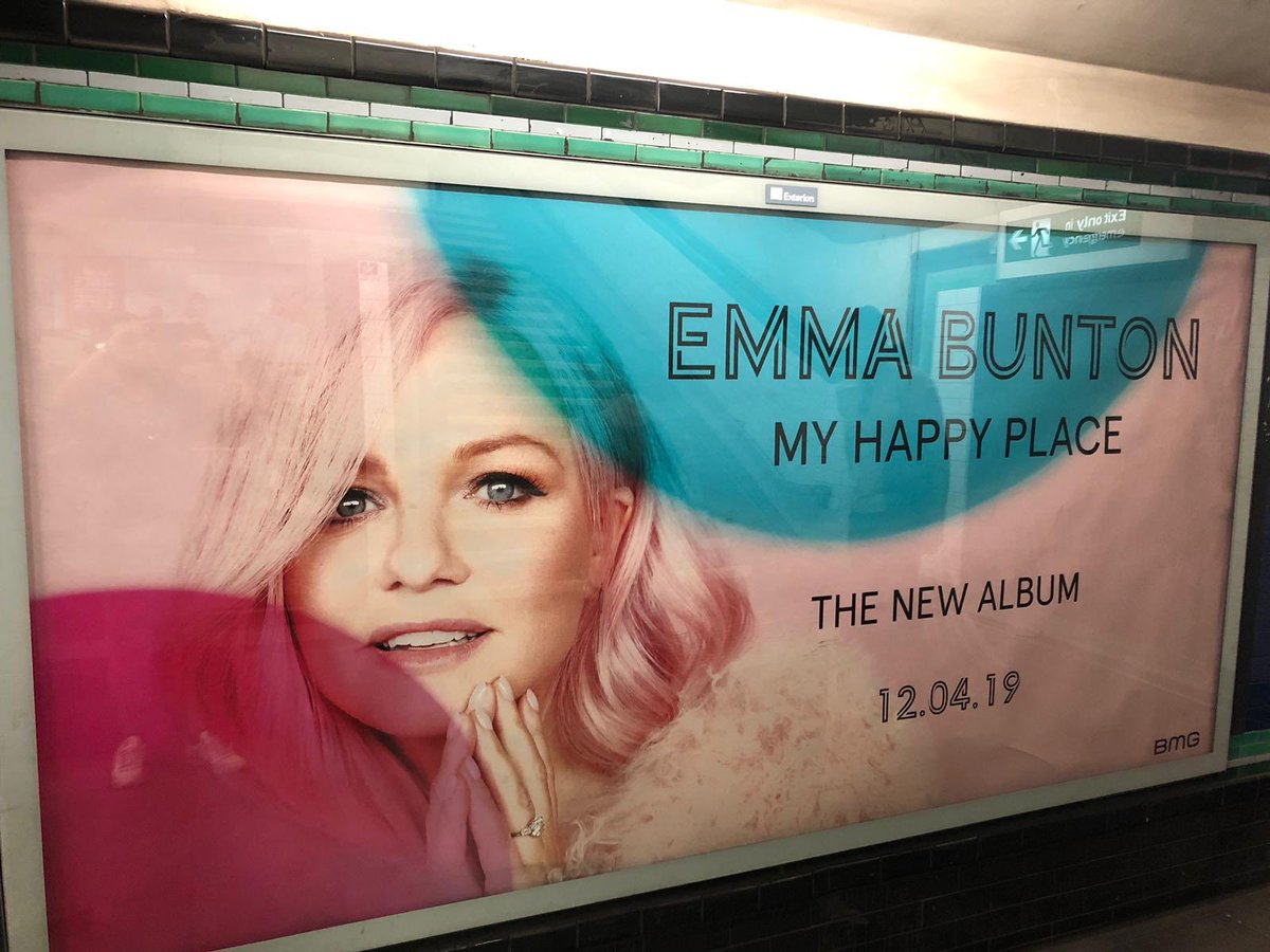 RT @Chris_Stroud: Another day another #MyHappyPlace billboard on @TfL @northernline ❤️❤️❤️ @EmmaBunton https://t.co/RYiYEJMn75