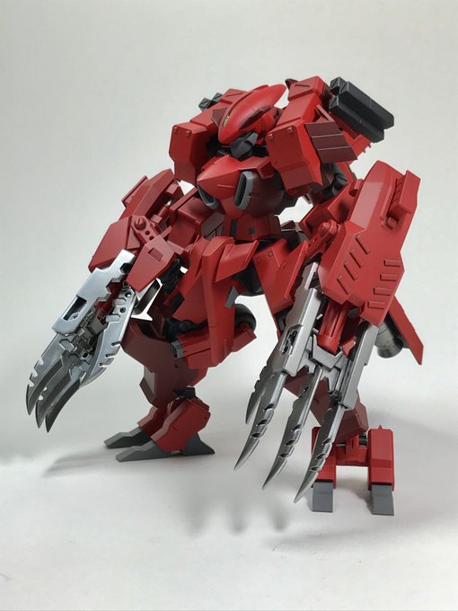 #フレームアームズ 四八式近接特化仕様SA-16t サラマンダースティレットに輝鎚の手足を流用、インパクトエッジを主武 #フレームアームズ 四八式近接特化仕様SA-16t サラマンダースティレットに輝鎚の手足を流用、インパクトエッジを主武