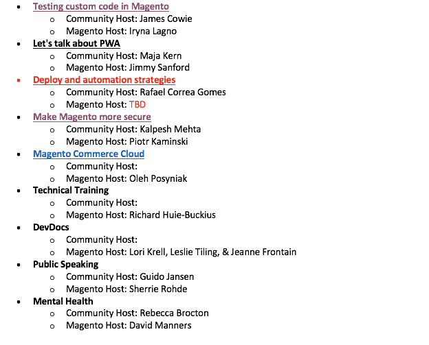 sherrierohde: #MagentoImagine DevExchange Topics Round 2 (3:45-4:30): https://t.co/ghogfekO7H