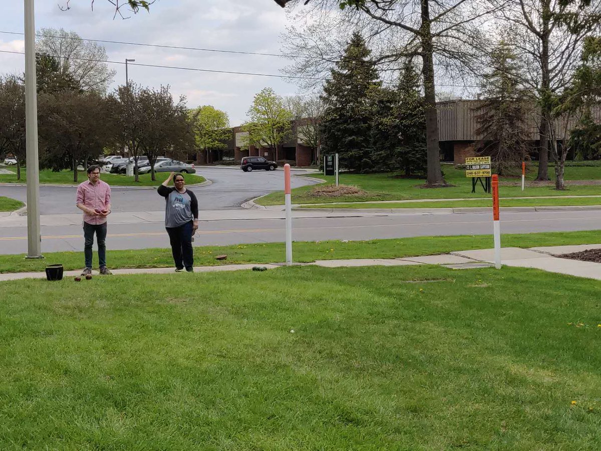 nexcess: Our bocce tournament continues ahead of our #RoadtoImagine. Well done to both Chris and Camelle! https://t.co/9fgUOsn2TZ