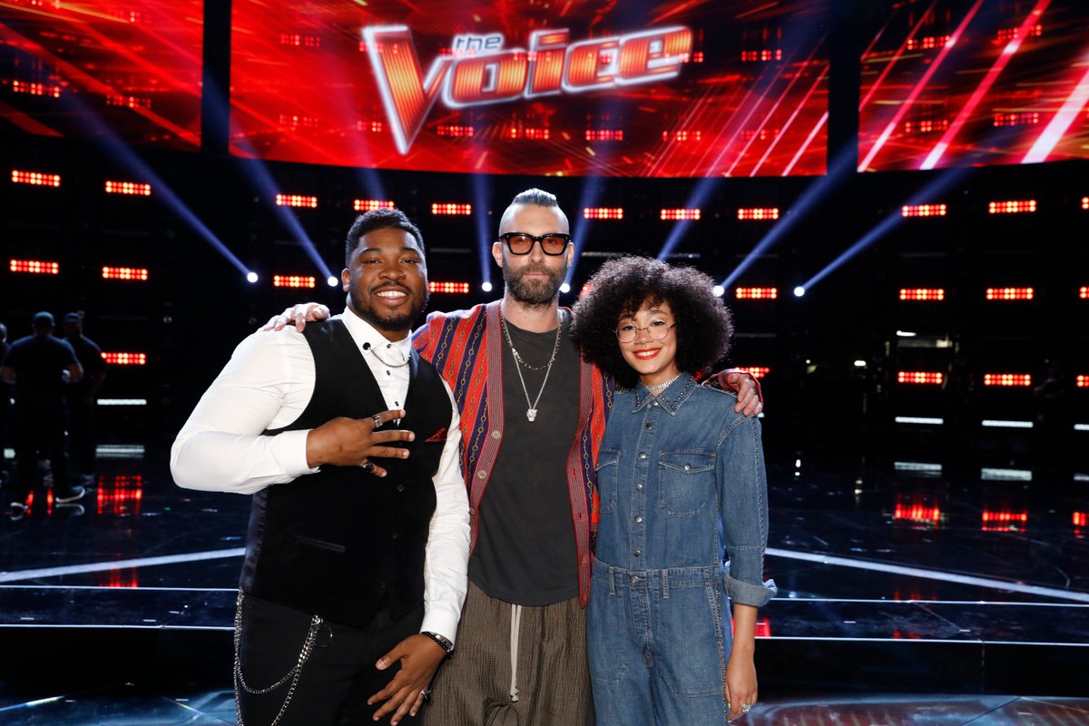 Tune in to hear the fan’s song choices live @NBCTheVoice tonight! #TeamAdam #TheVoice 