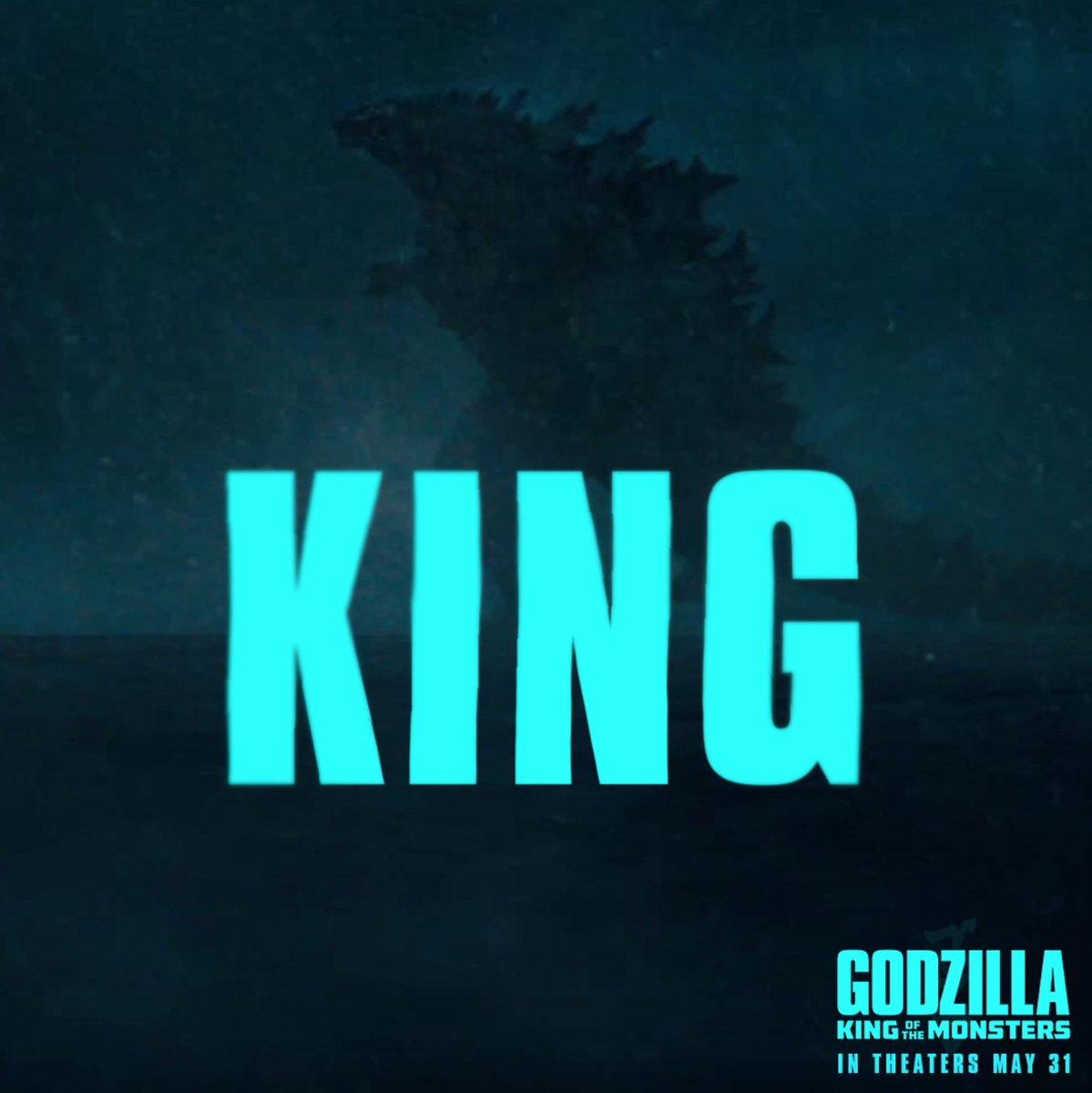 RT @GodzillaMovie: One King to rule them all. #GodzillaMovie in theaters May 31. https://t.co/CNZdup62ZK