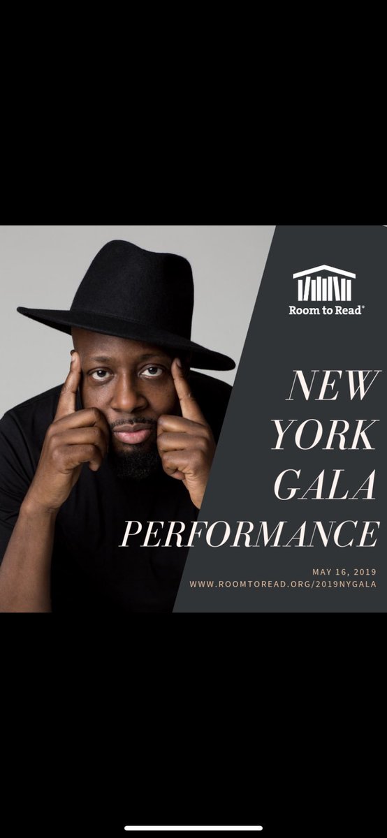 See you soon NYC and @RoomtoRead ! #RtREndofImpossible New York Gala !!! ????????????????

I’m excited for this one warriors!!!! https://t.co/kdNLClG3r9