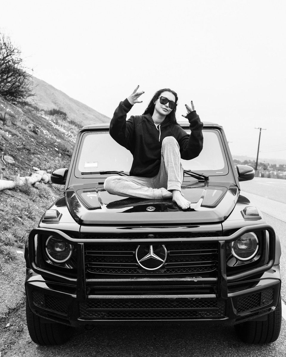 Foto del auto de Naya Rivera - Mercedes G63