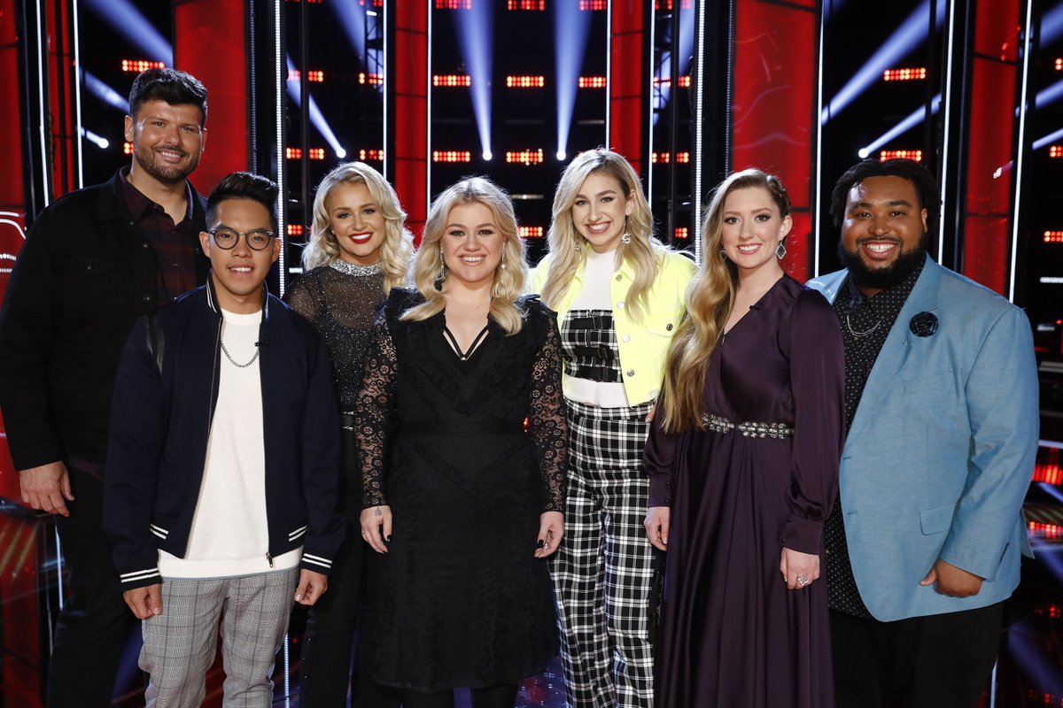 The Top 24 are here y’all! Tune in tonight for @NBCTheVoice! – Team KC 