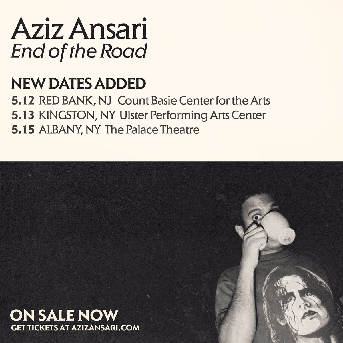 MORE DATES: Albany, Red Bank, Kingston - get tickets here:  
