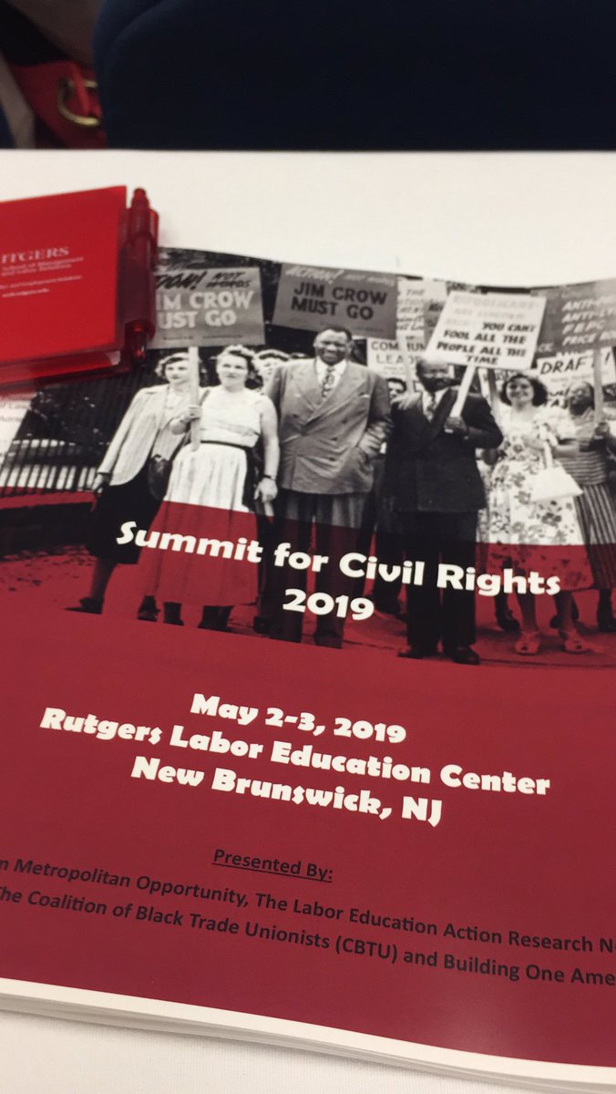 RT @NJ_Spark: Rutgers Summit for Civil Rights happening now! https://t.co/bwCroxLBG1