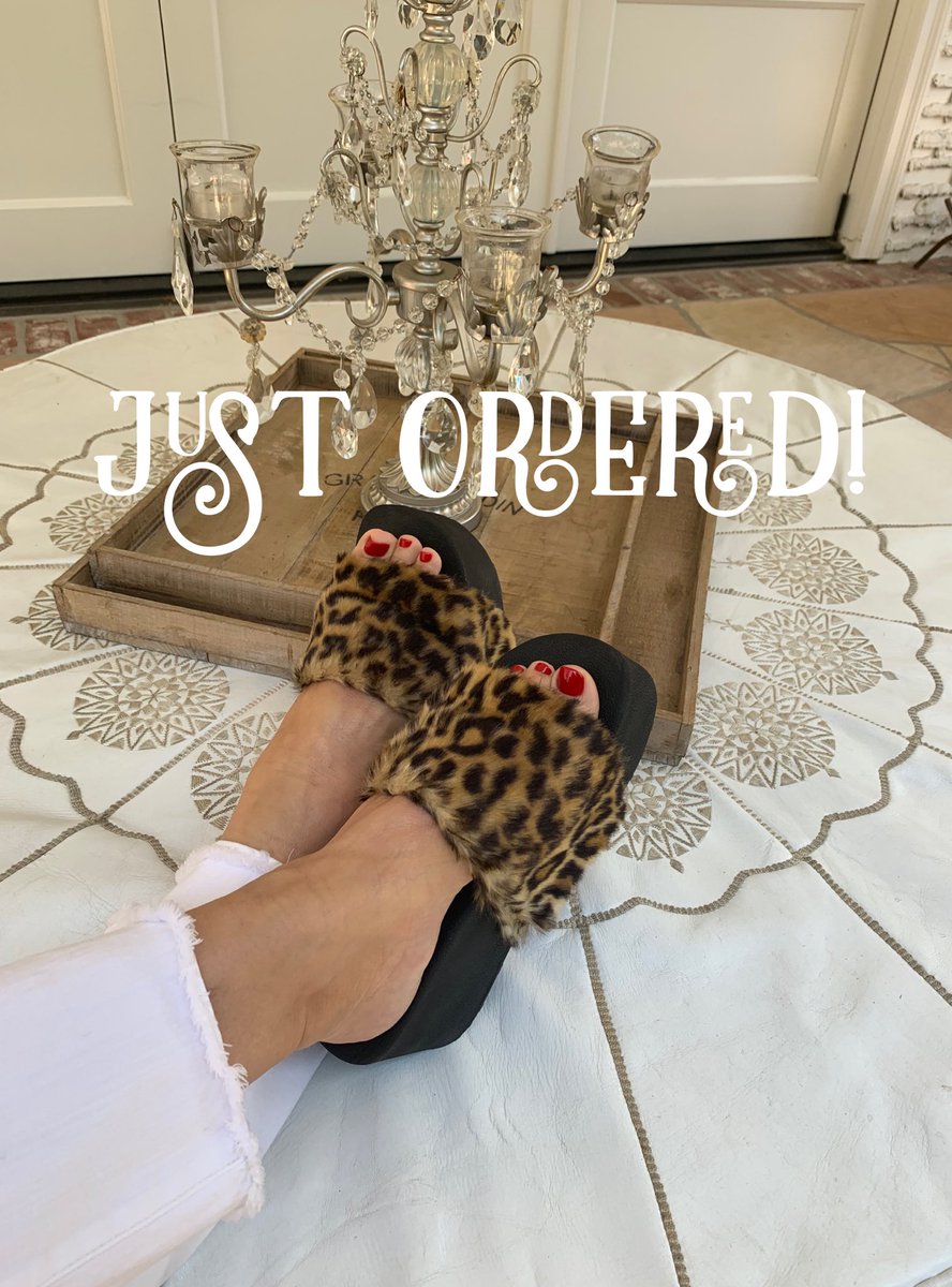 Love these leopard Faille platforms! 

https://t.co/1eSr2UU40e https://t.co/UjWsGg3ACY