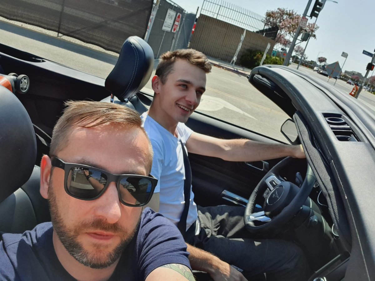 LBajsarowicz: Hit the road jack! California, Ford Mustang and amazing friend @bartek_szyn #RoadToImagine of @strixcommerce https://t.co/uHWVFXyzS8
