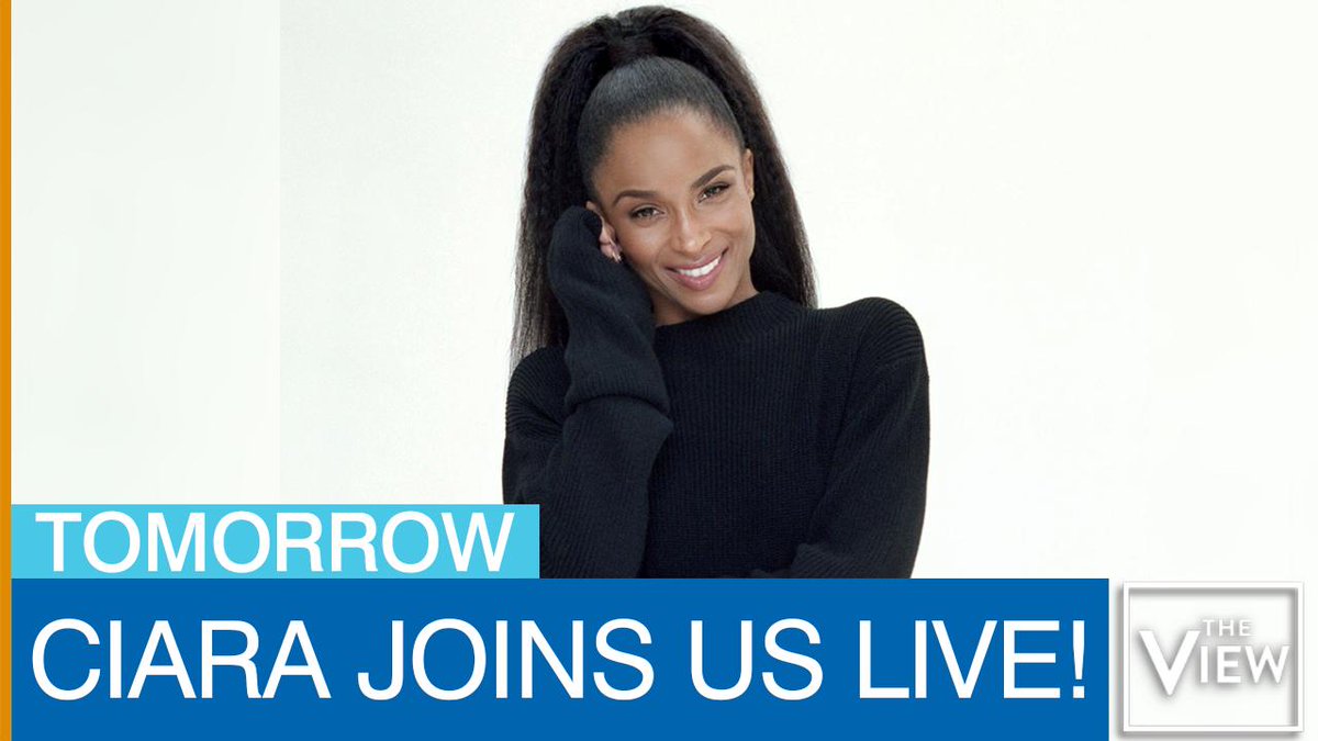 Hey Guys! Come hang out with me and the ladies tomorrow on @TheView! 11am EST on @ABCNetwork!  ???????? https://t.co/OixEyRbVuL