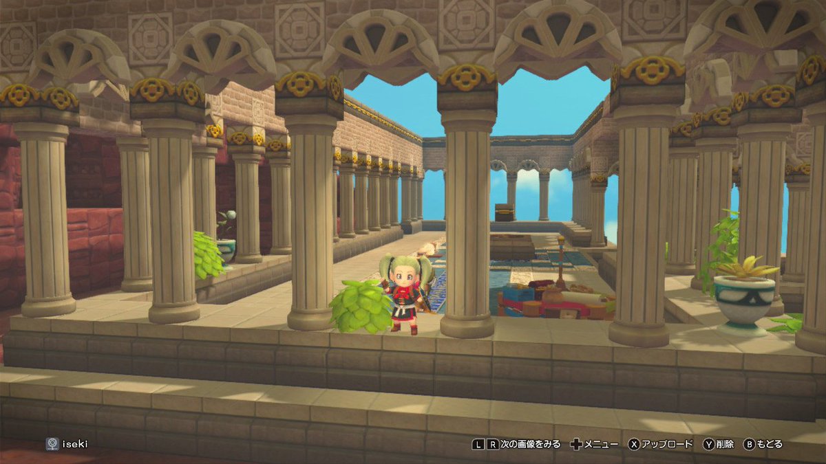 白じいの神殿リフォーム中........ #DQB2 #NintendoSwitch https://t.co/LIytMAzG9G