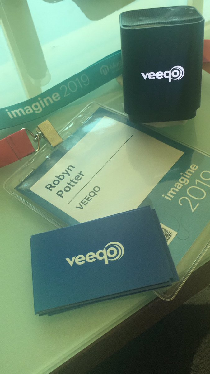 PottyRobz: Attending #PreImagine tonight? Come find me at the @Veeqo table and get one of our wireless speakers! https://t.co/gdnMFNqtEg