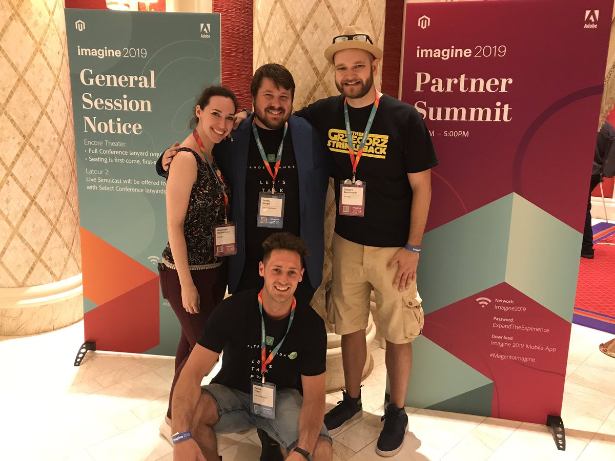 PatrickFriday20: Here we go! #magentoimagine #imagine2019 https://t.co/UsmcDbDmpH