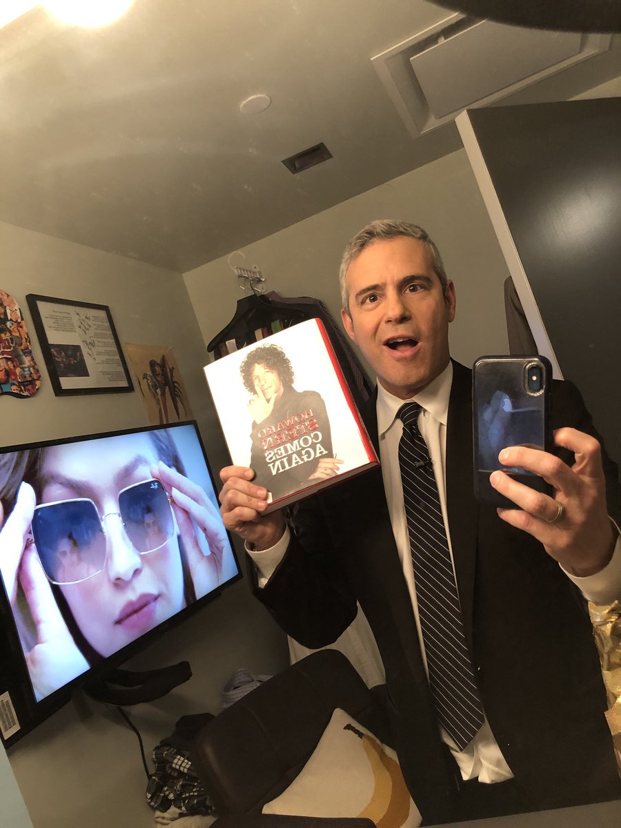 RT @Andy: Got the new @HowardStern book! Can’t wait! https://t.co/sKmhamJXDY