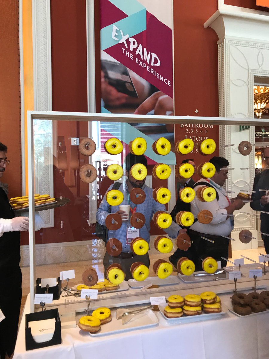 blueacornici: We've said it once and we'll say it again: donuts make us GO NUTS!!!! #MagentoImagine @magento 🍩 https://t.co/MkUZ5UHN5S