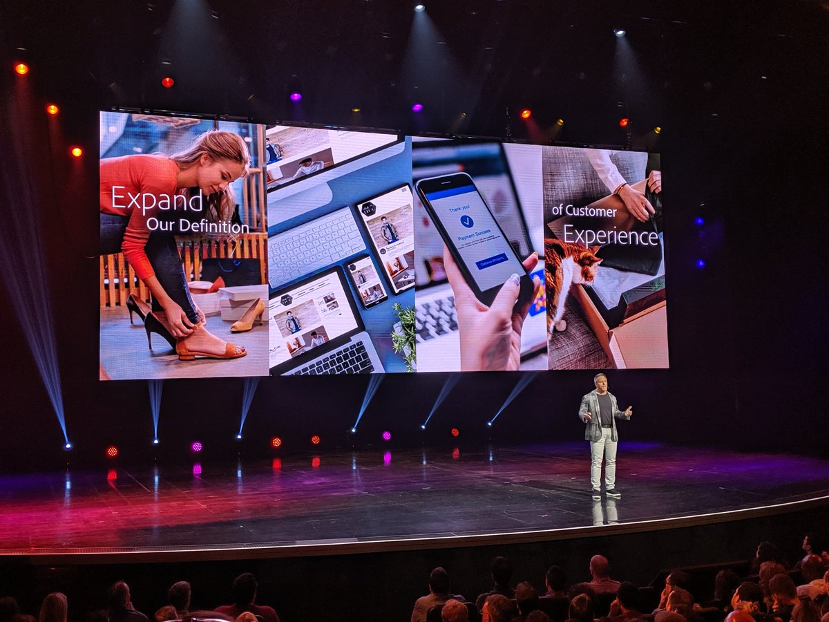 brianjlange: .@gspecter and his team invite us to expand our experience with @Magento, @adobe, and each other. #MagentoImagine https://t.co/NBIH67ie4j