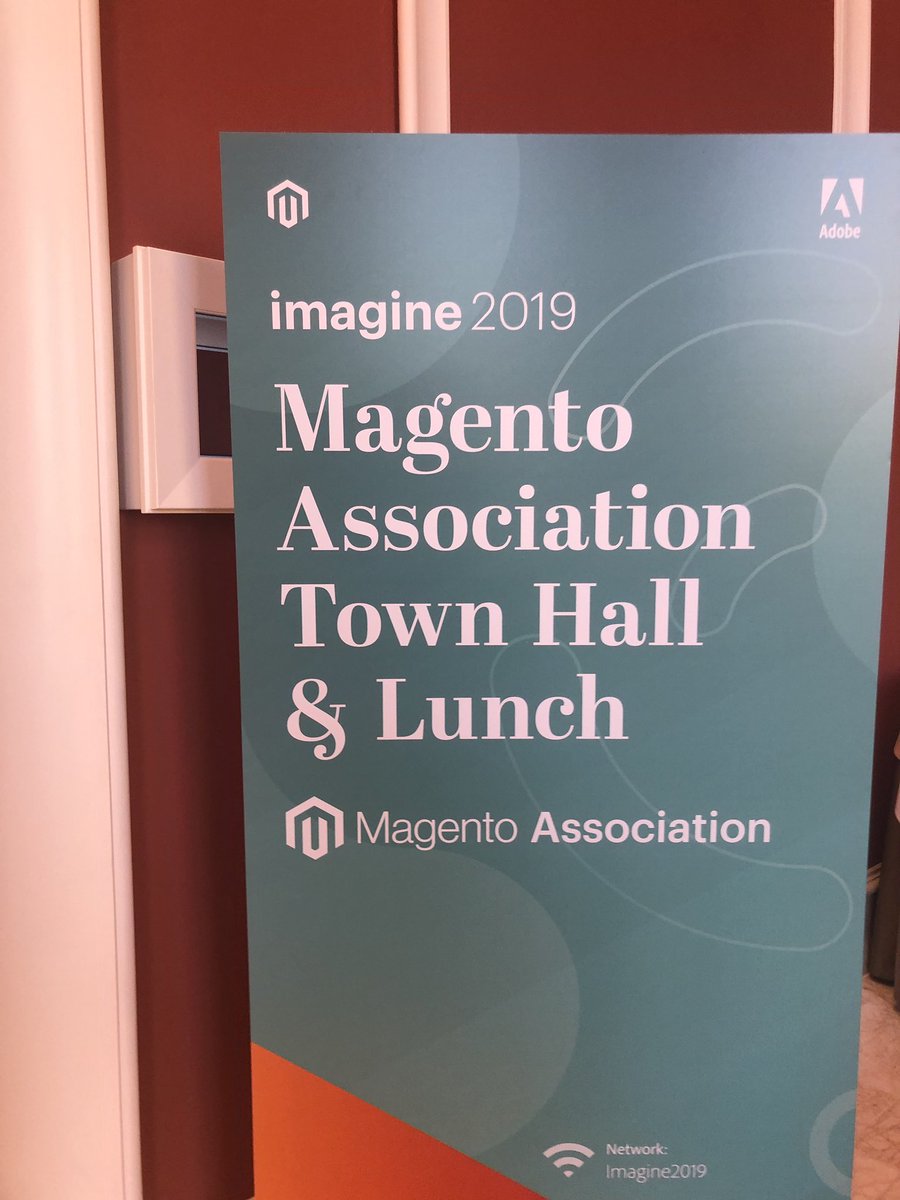 wsakaren: Come along #magentoAssociation #magentoImagine https://t.co/mOuqBM599h