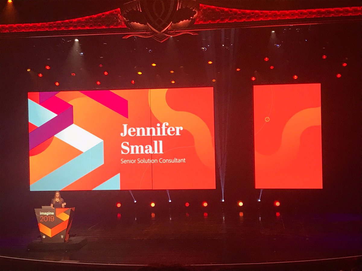 blueacornici: You go girl, @jennifer_small2!! Representing Charleston, SC at #MagentoImagine! https://t.co/jA46zup5dR