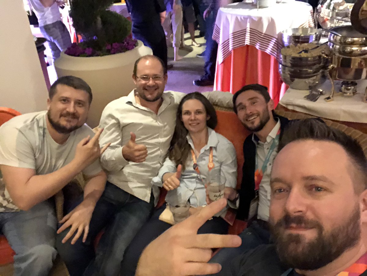 powersyncbiz: Opening night networking party w/ @SergiiShymko @buskamuza #MagentoImagine #Imagine2019 https://t.co/nLy9v2WyM6