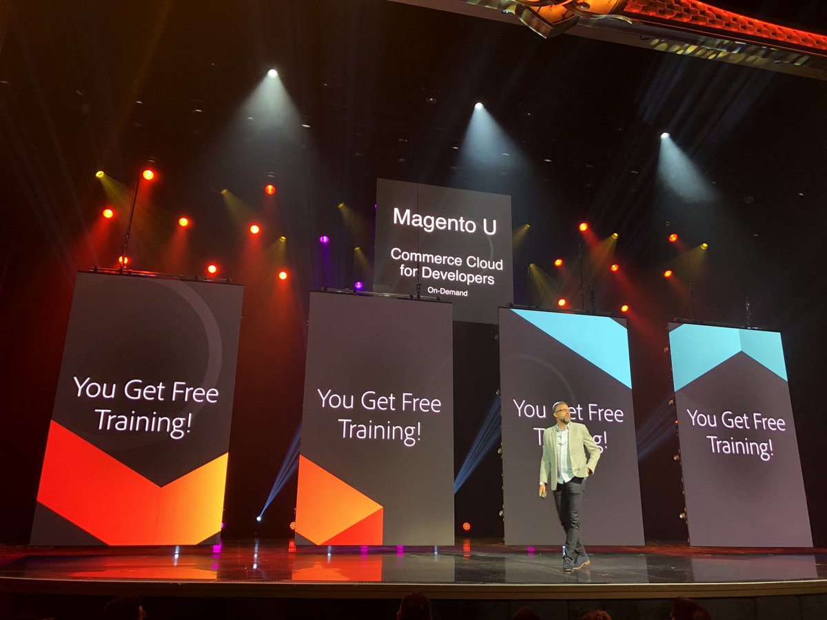 alexanderdamm: Next 90 days @MagentoU  „Commerce Cloud for Developers“ training is free! #magento #MagentoImagine https://t.co/O2BK3nOASe