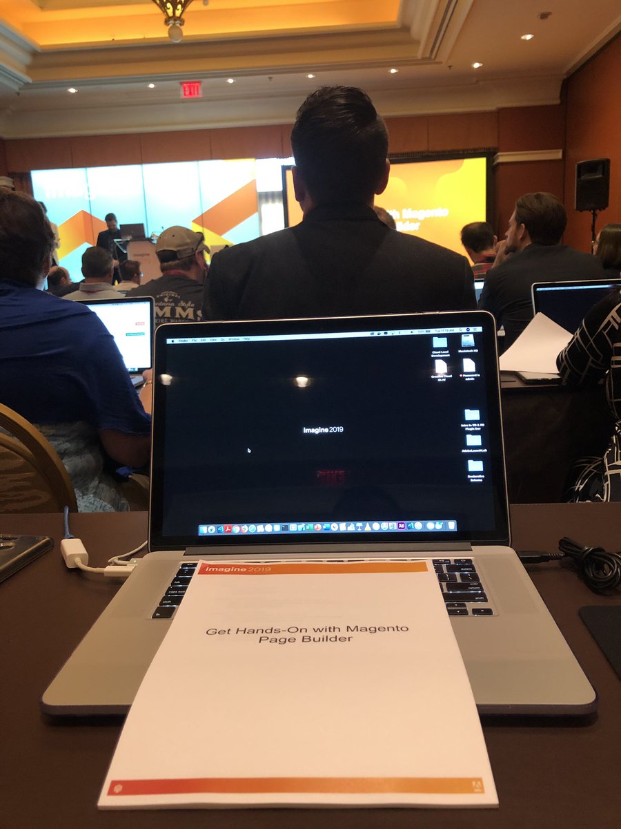 alegringo: Get Hands-On with Magento Phe Builder just started #magentoimagine https://t.co/5udDcEN1aW