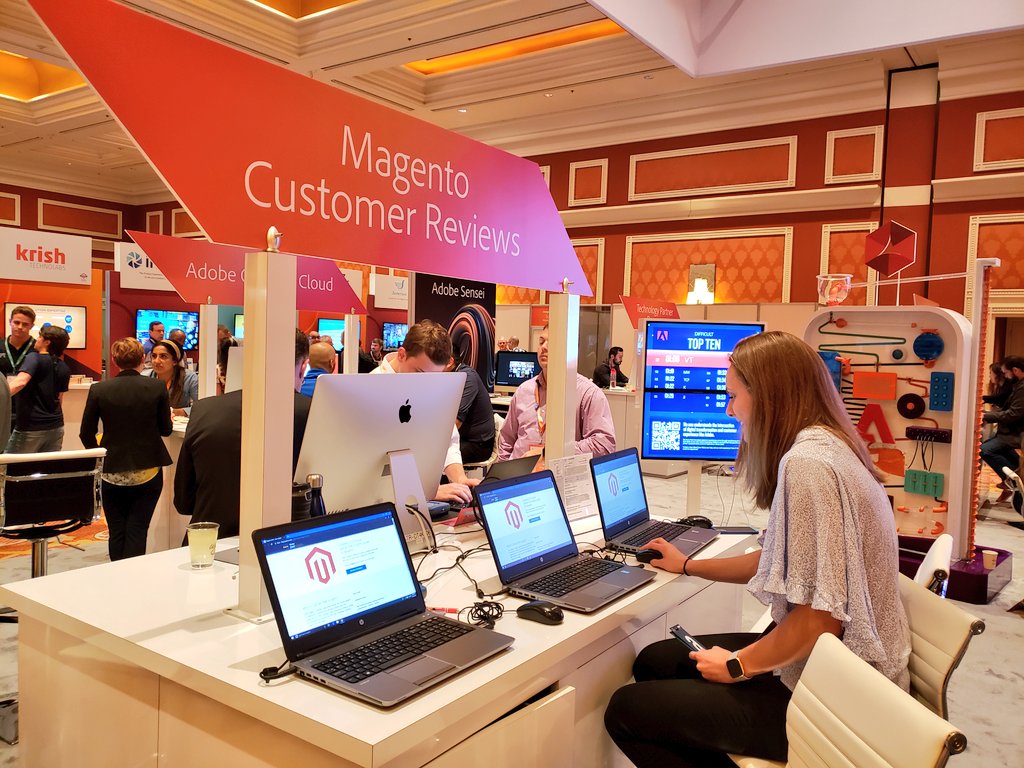 magento: Curious about Magento Customer Reviews? Stop by the @Adobe + #Magento booth at #MagentoImagine https://t.co/yz3RucOP3Y