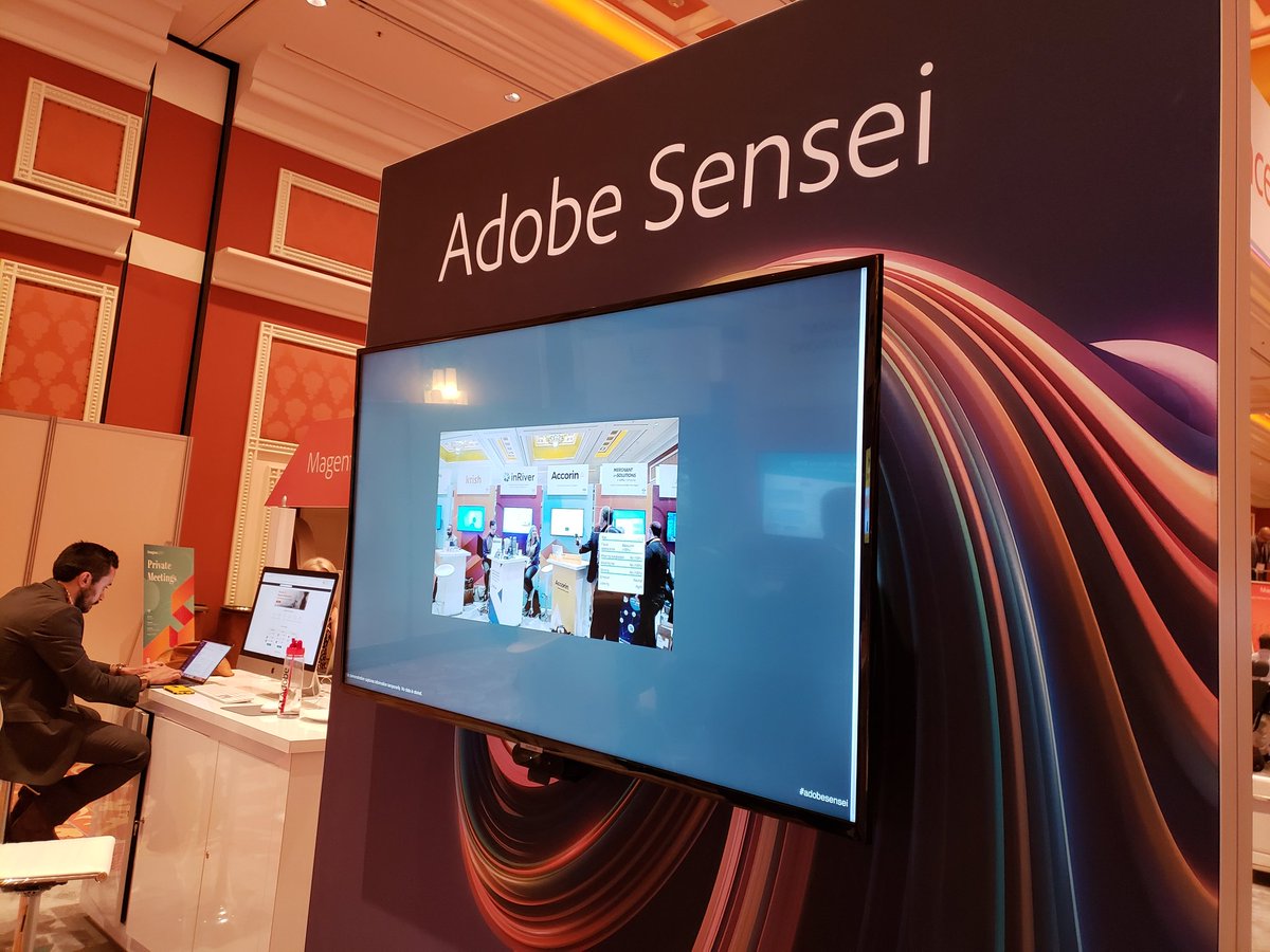 magento: Get smarter with @AdobeSensei! Check it out at the @Adobe + #Magento booth at #MagentoImagine https://t.co/qKFk0Ydas1