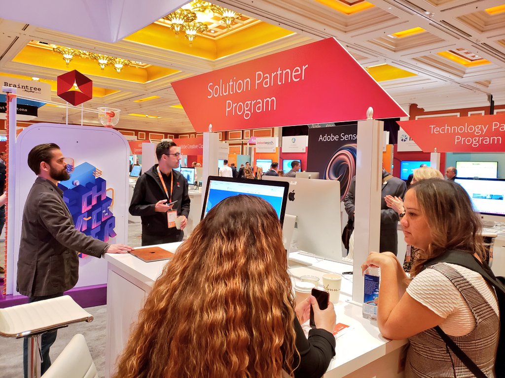 magento: Want to become a #MagentoPartner? Come to the @Adobe + #Magento booth. 🤩 #MagentoImagine https://t.co/lVdHGFCsgH