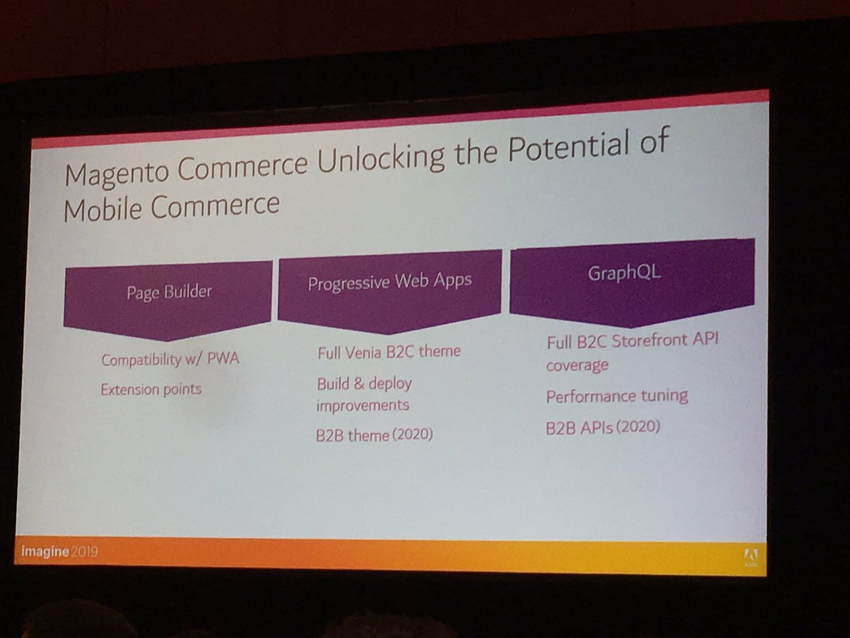 YemoraOfficial: Mobile experience is going to be awesome, #google likes this #MagentoImagine https://t.co/LdPRo5P1IP