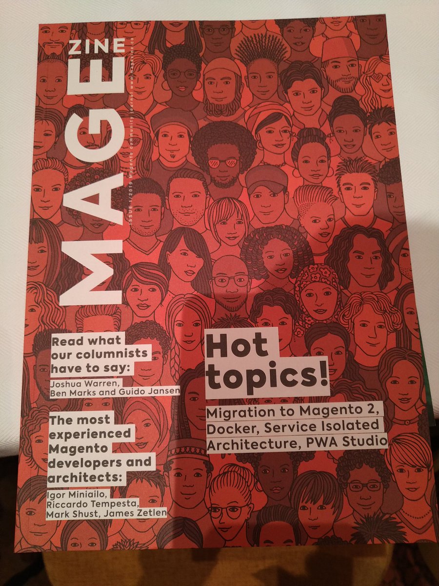 hirokazu_nishi: Got Magezine! Cooool! #MagentoImagine https://t.co/TpLiSZNT7q