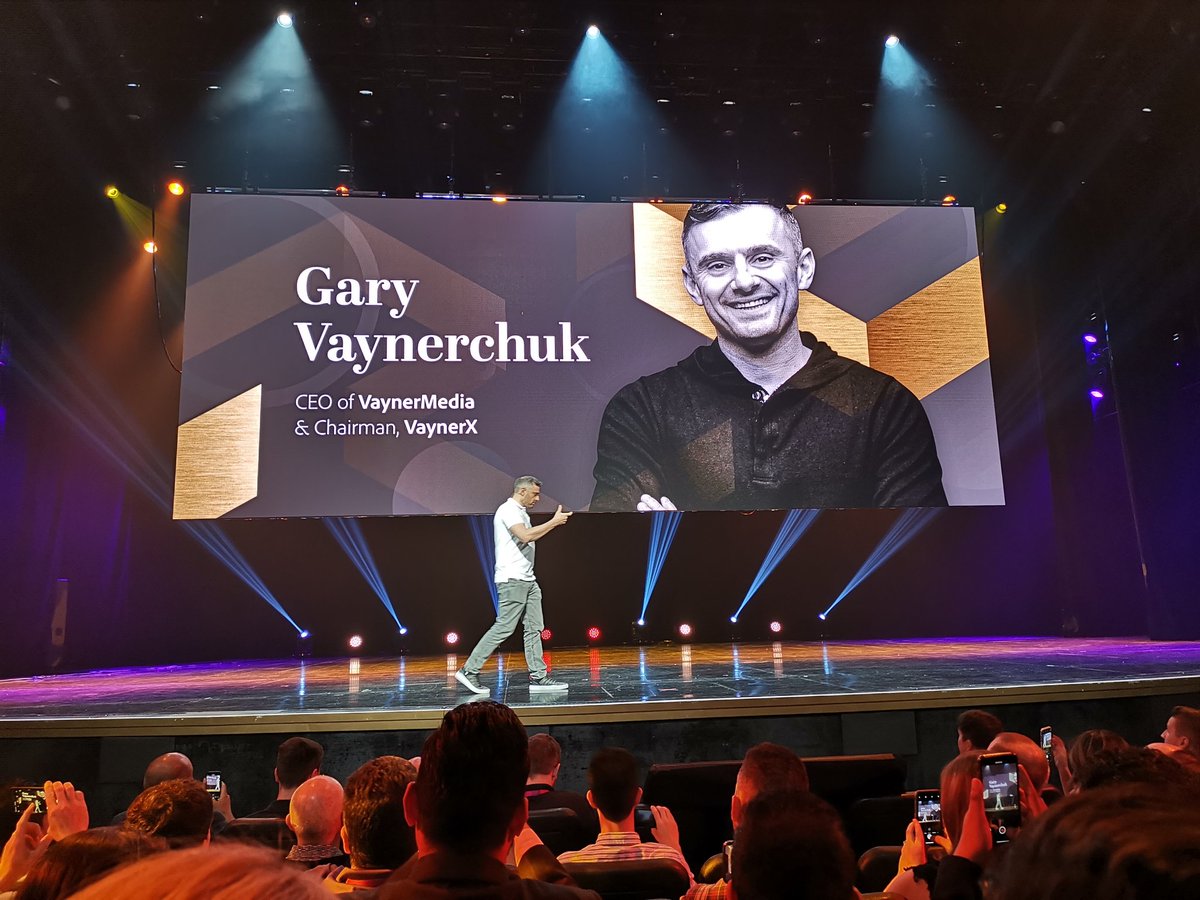 gbandurowski: Gary Vee at #MagentoImagine2019 #Imagine2019 #MagentoImagine https://t.co/JdzhGgaIVc