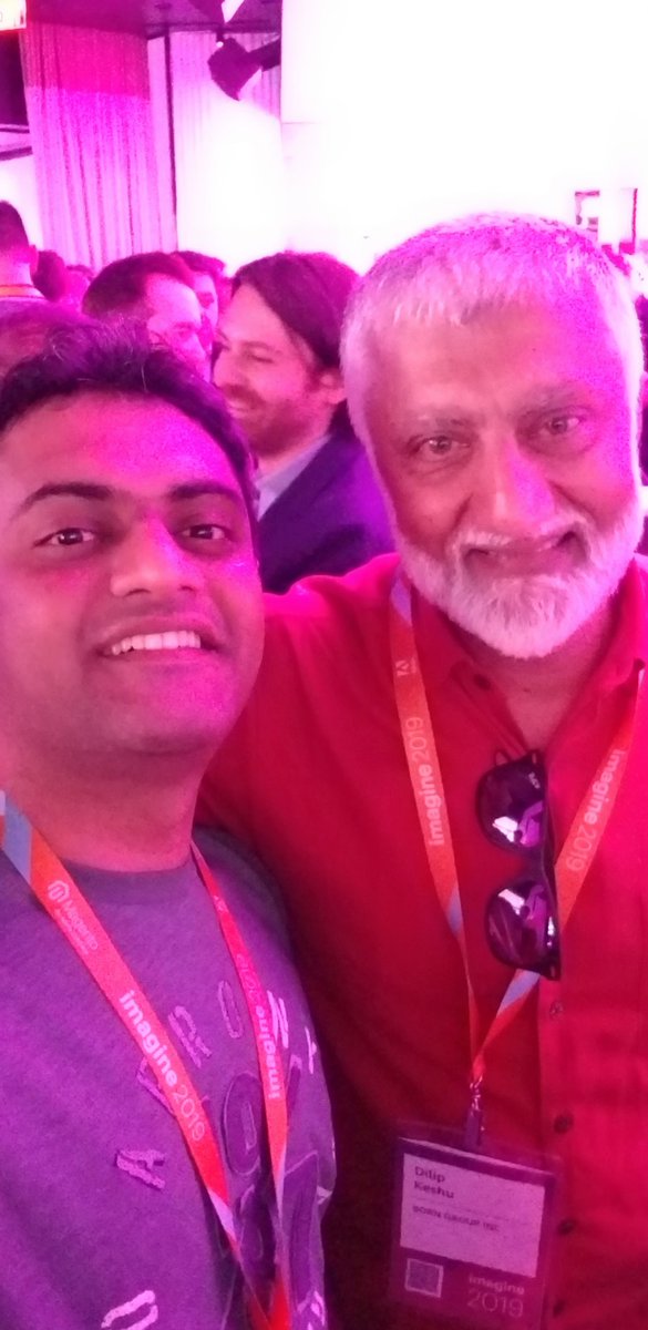 JigneX: With visionary @dkeshu sir at #MagentoImagine #Imagine2019 @thisisborn https://t.co/2oTEhFbmEN