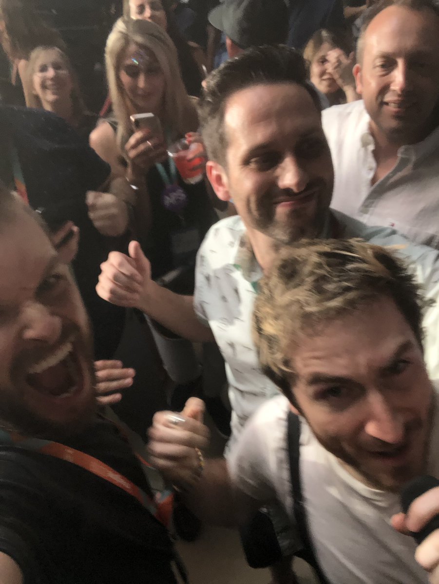 RecruitinGreg: That one time I got a pic with Nicholas Petricholas (lead singer of @walkthemoonband ) at #magentoimagine https://t.co/eNy2XB1EBl