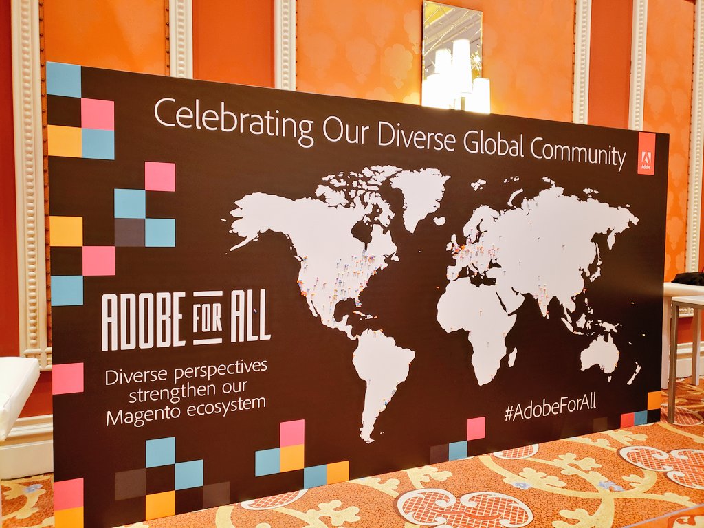 magento: #AdobeForAll map highlights the wonderful diversity of our global community 🧡n#MagentoImagine https://t.co/HlsxUo6Nmw