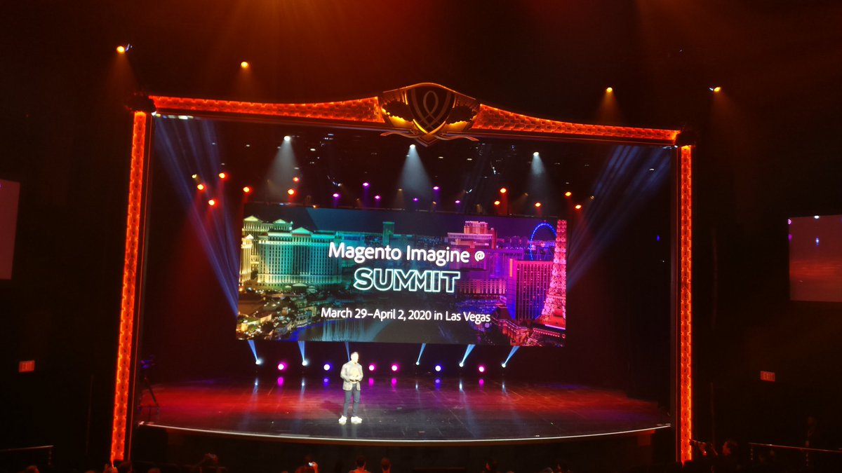 LevashovBiz: Next year #MagentoImagine  will be Magento Summit alongside Adobe Summit https://t.co/ubBo1lH8Cs