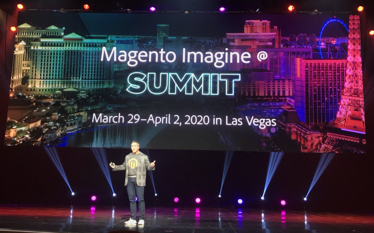 RebeccaBrocton: Magneto Imagine @ Adobe Summit in 2020! Two events alongside each other. #MagentoImagine #AdobeSummit https://t.co/Y4EzxBIHBy