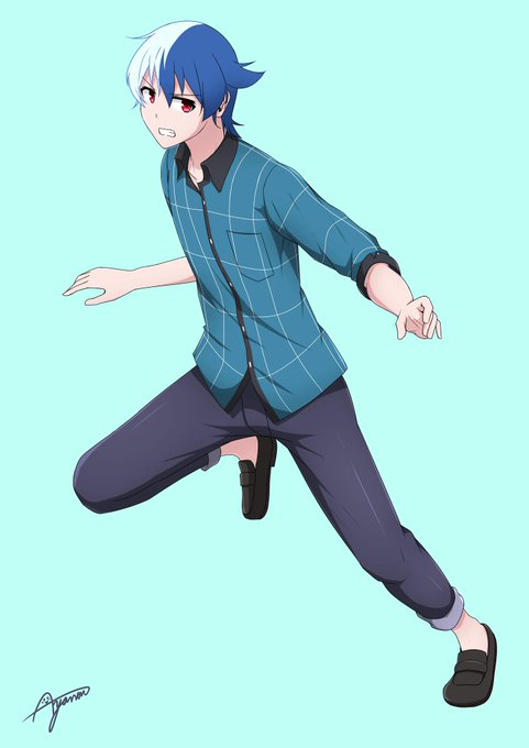 たまにはカッコイイ系のタモツも描きたくなるんスよ。#メイドインあやのん#アキバニ #アキバズトリップ たまにはカッコイイ系のタモツも描きたくなるんスよ。#メイドインあやのん#アキバニ #アキバズトリップ