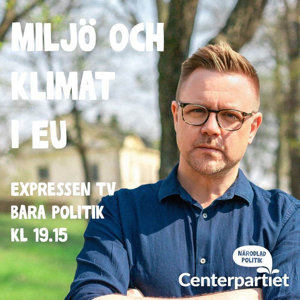 Kl 19.15 är jag med i Bara Politik i @ExpressenTV. Tune in 