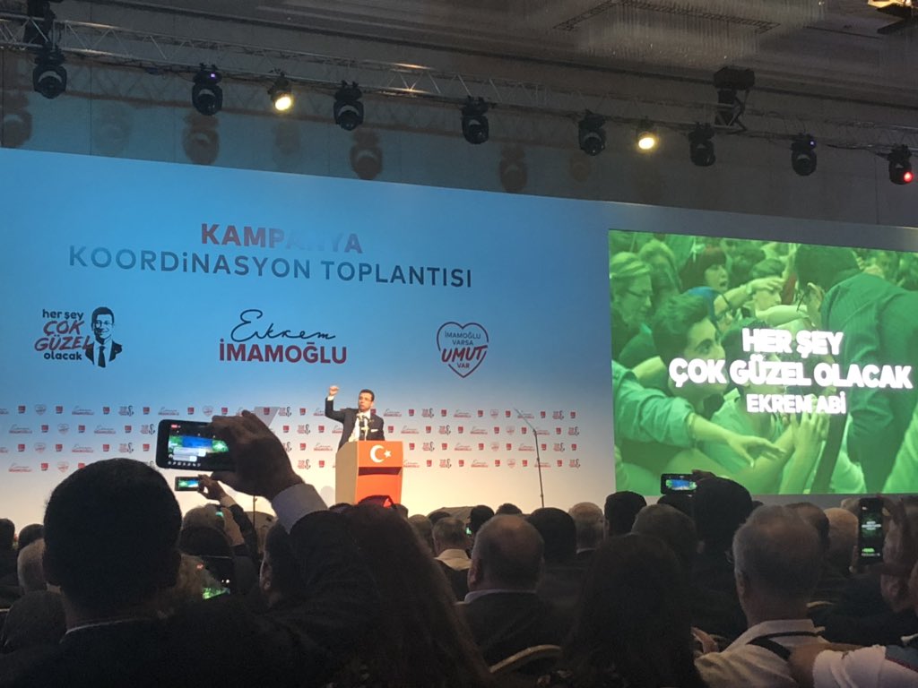 Ekrem Imamoglu inleder idag sin kampanj inför omvalet 23 juni om den symboliskt viktiga borgmästarrollen i Istanbul. 