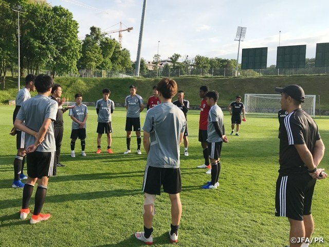 U-20日本代表 初戦翌日に再始動 ~FIFA U-20ワールドカップポーランド(5/23-6/15)~ #jfa #d U-20日本代表 初戦翌日に再始動 ~FIFA U-20ワールドカップポーランド(5/23-6/15)~ #jfa #d