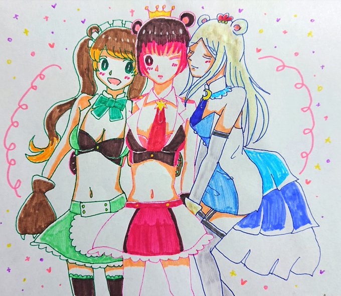 「ユリ熊嵐」を見ました絵 「ユリ熊嵐」を見ました絵