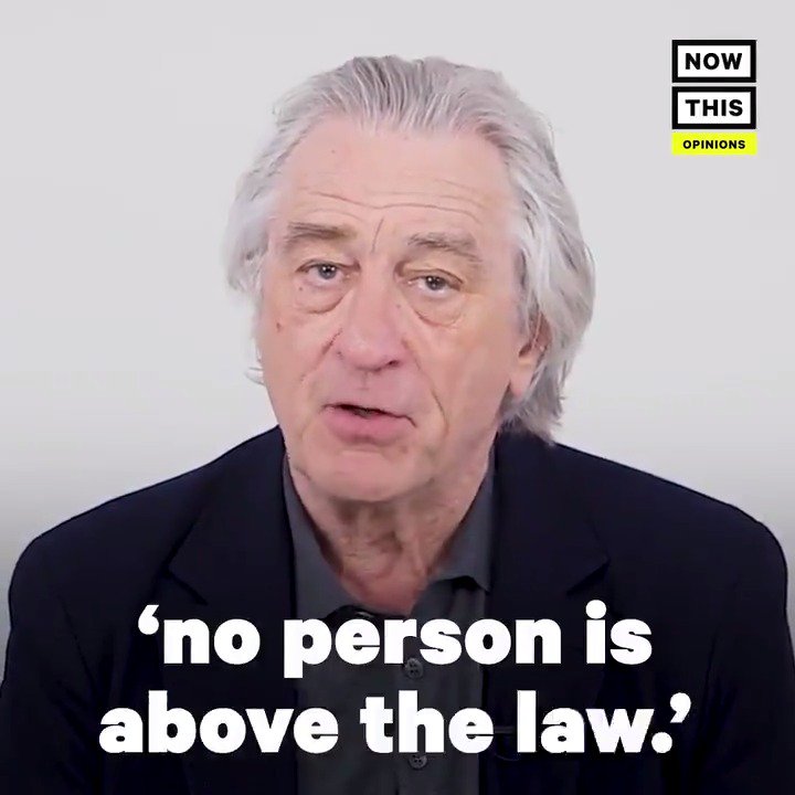 And now an important message from Robert Deniro. Please watch. Please share.  https://t.co/9RRDSzZK4C