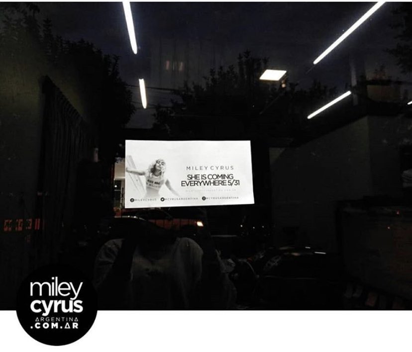 RT @MileyFontesCom: Argentina is working hard on Promo @mileycyrus https://t.co/rP4SA3xtoC