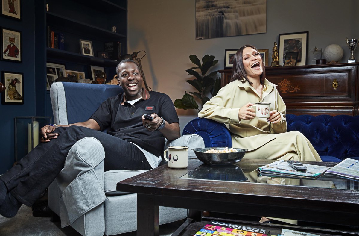Epic fun. #CelebrityGogglebox w/ me &  Jamal Edwards on @Channel4 this Friday at 9pm. Don’t miss it! @C4Gogglebox ????⚡ https://t.co/zeyg0qvkEd