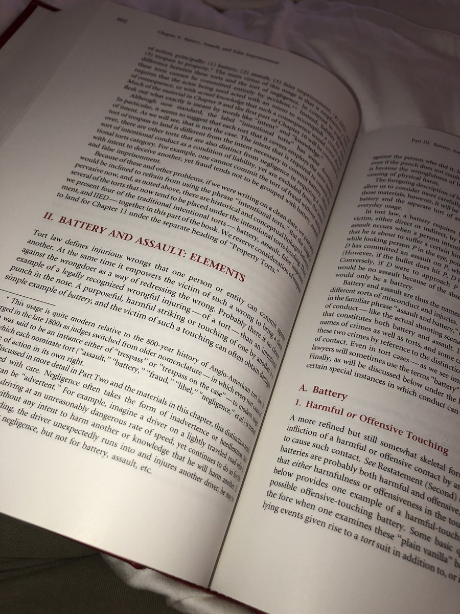 Sorry I wasn’t live tweeting. I have homework tonight. #IntentionalTorts https://t.co/CWpRDxSsYJ