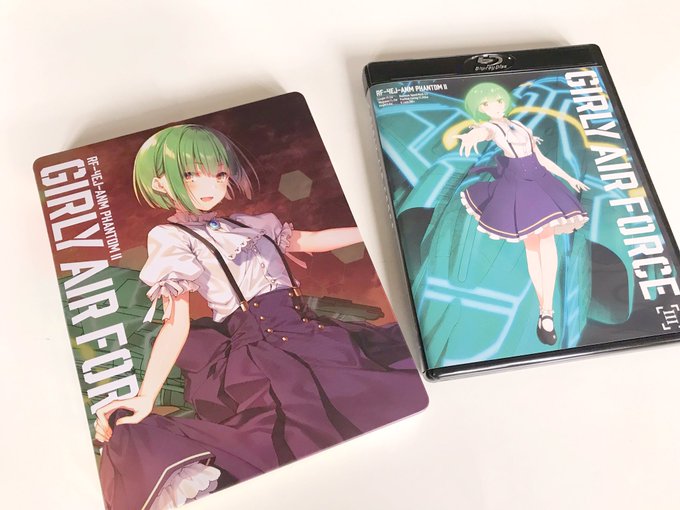 ガーリー・エアフォースBlu-ray第3巻のサンプル届きました!5/31より発売されております🙇♀️全巻収納ボックスの ガーリー・エアフォースBlu-ray第3巻のサンプル届きました!5/31より発売されております🙇♀️全巻収納ボックスの