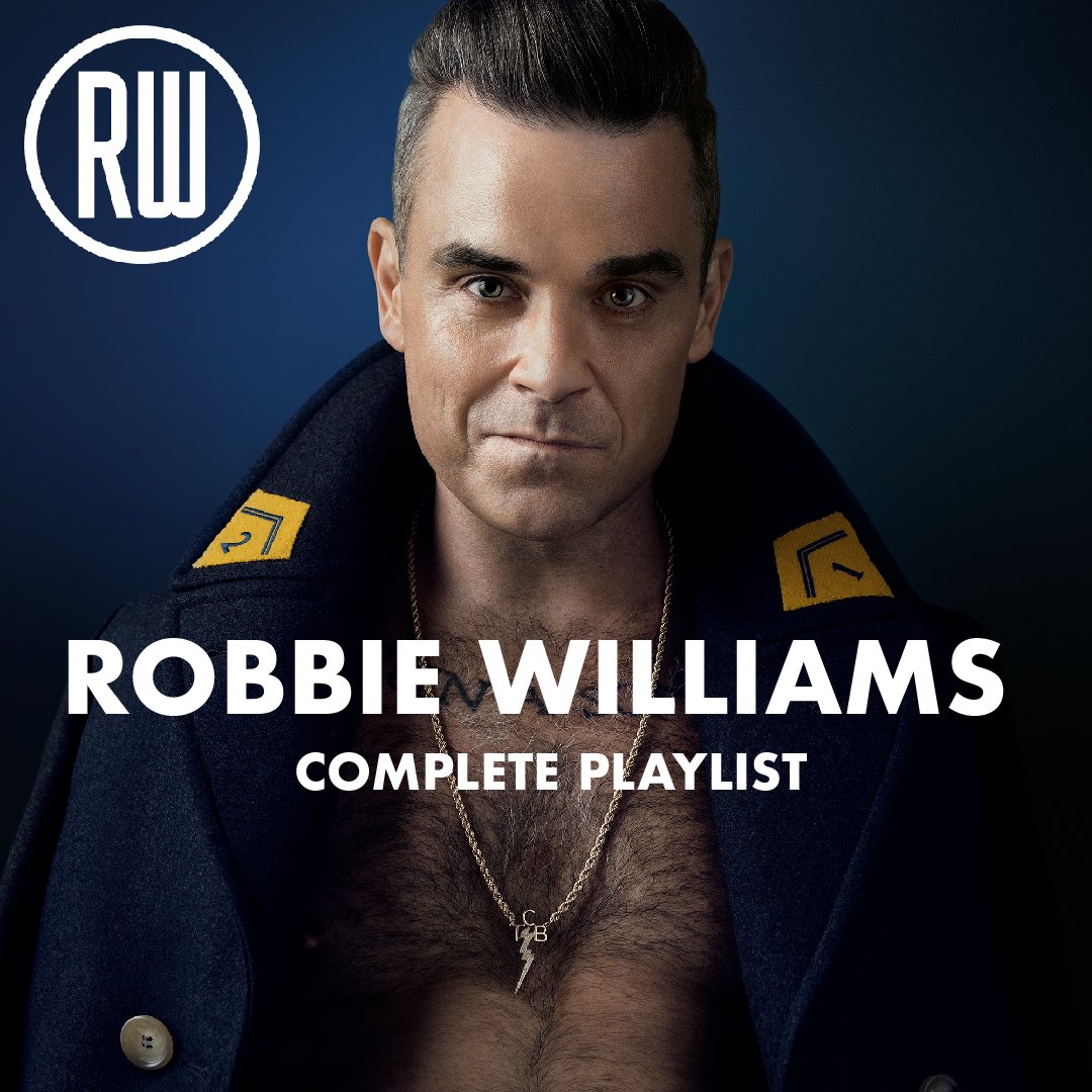 Listen to the complete Robbie playlist.
What's your favourite track?

https://t.co/Mrlio92Z4z https://t.co/Xl9pnLqNi7